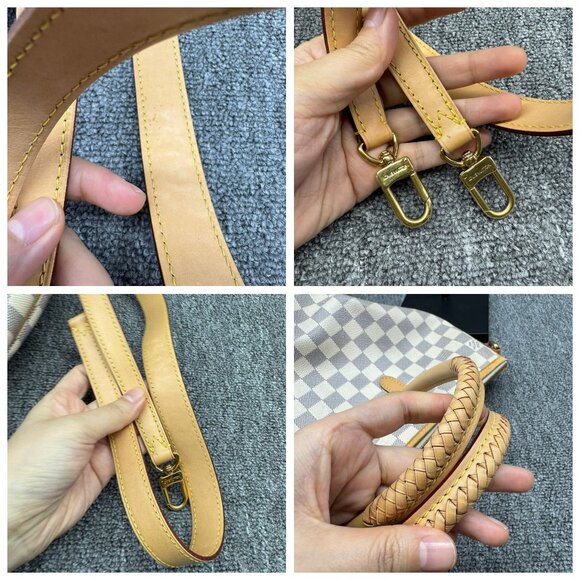 Louis Vuitton Riviera Damier Azur Canvas Satchel 650-041325 - Picture 9 of 16